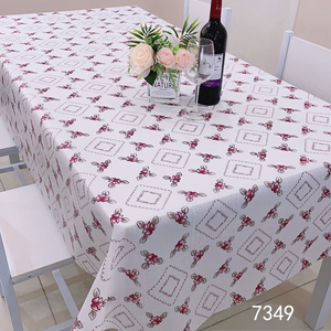 Hot bán tùy chỉnh nhà được thiết kế bàn ăn Bìa in PEVA Khăn trải bàn bằng nhựa - Product Image 4