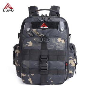 กระเป๋าเป้สะพายหลัง LUPU รุ่น Unisex Tactical อเนกประสงค์ น้ำหนักเบา ผ้า Oxford ลายพราง ขนาด 36-56 ลิตร ซิปกันน้ำ ระบบ MOLLE สำหรับกิจกรรมกลางแจ้ง - Product Image 1