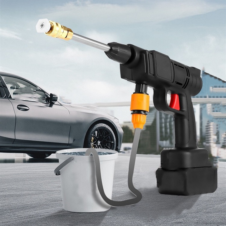 Standard portable cordless high pressure washer gun Wireless car wash 24v lithium battery car washing