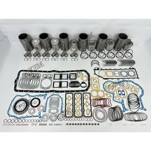 Para Mitsubishi 6D22 Kit de revestimiento y juntas de cilindro con juego de cojinetes Motor diésel