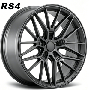 Nouvelle jante en alliage d'aluminium coulé multi-rayons RUNLUN 18/19/20Wide8.0/8.5/9.0/9.5CPD5X114.3/100/108/112/120 Gris Satiné/Noir Brillant - Product Image 1