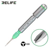 Relife Set Obeng 5 dalam 1 RL-724A, obeng torsi presisi tinggi ujung baja S2 Ekstra keras desain anti-selip sama seperti RL-724