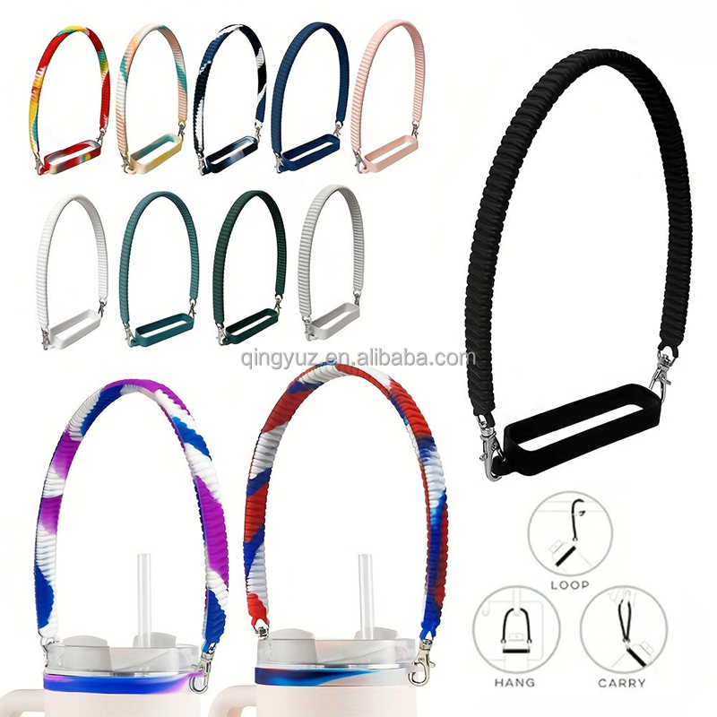 Personalized Nylon ID Card Crossbody Strap Fashionable Silicone Cell Phone Lanyard Image 4