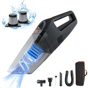 NEW Design Car Vacuum Cleaner Wireless Portable Handheld Vacuum Cleaner With lithium Battery For Car Wet Dry Use