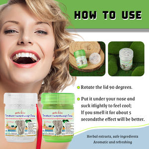 OEM Angepasster Grenzüberschreitender Bestseller Kräuter-Nasendilatator Inhalator mit Minze zur Erfrischung und Stimulation des Geistes Flasche - Product Image 4