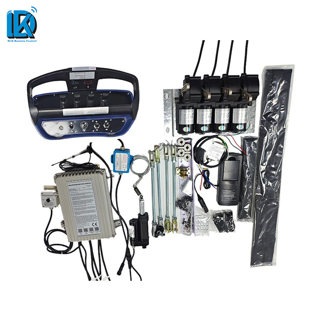 Best Quality 24V/12V Hydraulic 4 Joysticks+Throttle Control Wireless Remote Unit for Crane Truck