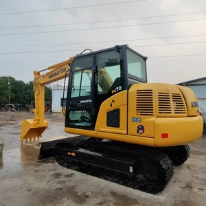 Excavadora Usada en Buenas Condiciones, de Bajo Consumo, KOMATSU PC70 de 7 Toneladas, Mini Excavadora Japonesa Usada Komatsu PC55 PC56MR con EPA CE - Product Image 5