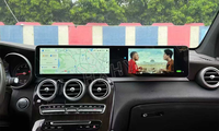 HXHY Double Interactive Android 13 Auto Carplay Voiture Dvd Radio Lecteur Navigation Multimédia Stéréo Pour Benz Classe C W205 GLC