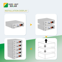 Batterie solaire 5KW Lifepo4 48v 100ah, prix de la batterie au lithium 51.2v 100ah 5kwh, vente en gros pour le marché européen et américain