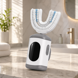 Spazzolino Elettrico Automatico a Ultrasuoni Carepik per Adulti - Spazzolino a Forma di U per Auto-Pulizia a 360° °   Pulizia orale con 3 modalità - Product Image 2
