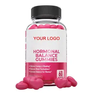 BOMING Wholesales Hormone Balance PMS Gummies for Relief Women's Menstrual Pain PMS Dong Quai Supplements Gummy