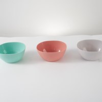 Ensemble de bols en plastique multicolores pour soupe, petits bols, assiettes, vaisselle, saladier rond en plastique