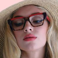 Montures de lunettes carrées rétro tendance anti-lumière bleue pour femmes, lunettes optiques de haute qualité pour myopie, monture complète pour la lecture
