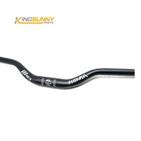 31.8mm * 780mm alliage d'aluminium guidon cyclisme montagne vtt vélo barre incurvée hauteur 55 mm vélo Riser cyclisme pièces de réparation