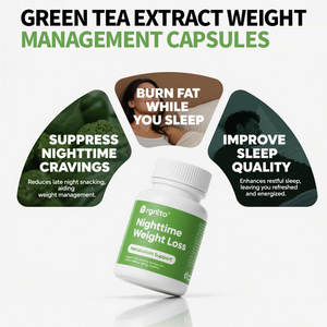 Directement vendu par l'usine adulte extrait de thé vert capsules de gestion du poids produit de formule scientifique - Product Image 5