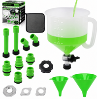 Kit d'entonnoir anti-déversement en plastique PP avec vanne de purge pour radiateur Audi A8/A8L (garantie 1 an)
