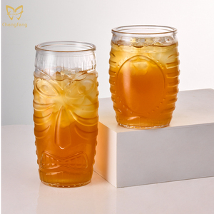 ハイボールゾンビティキメガネビンテージカクテルメガネジュース水飲みガラス - Product Image 2