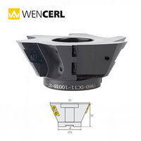 Tête de fraiseuse WENCERL pour rainurage en V, trou intérieur, queue de cygne, disque de fraisage CNC pour usinage des métaux