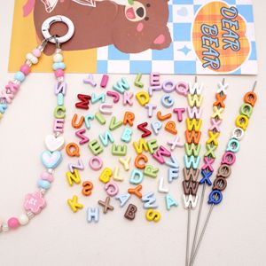 Lote de 26 Dijes de Letras Doradas Antiguas para Manualidades, Kit de Bricolaje para Pulseras, Llaveros, Decoración de Fiestas, Bodas, Regalos - Product Image 6