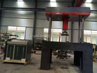 Machine d'essai de pression des couvercles de puits hydrauliques contrôlée par ordinateur 1000KN