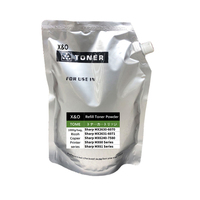 Poudre de toner couleur en vrac X&O Japan MX61/MX-61/MX3070/3570/3051/4071/5071 pour imprimante copieur Sharp séries MX-2630-MX-6071
