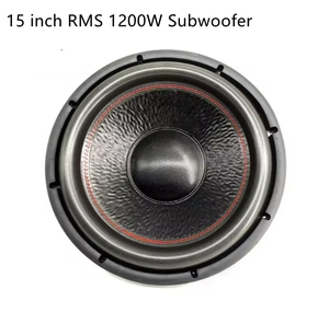 Subwoofer de <span class=keywords><strong>15</strong></span>" y 1200W con Doble Bobina Móvil y Triple Imán para Audio de Coche con Logotipo Personalizado, Altavoces con Doble VC y Triple Imán - Product Image 2