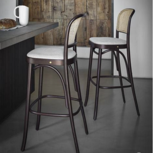 PLUS DESIGN ferronnerie vente en gros échantillon gratuit ménage coussin en cuir moderne salle à manger cuisine <span class=keywords><strong>bar</strong></span> haut restaurant <span class=keywords><strong>chaise</strong></span> - Product Image 4