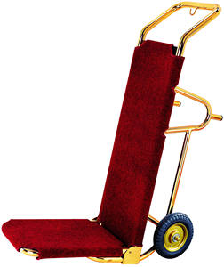 Carrito de equipaje para hotel, carrito de equipaje, carrito de botones - Product Image 3