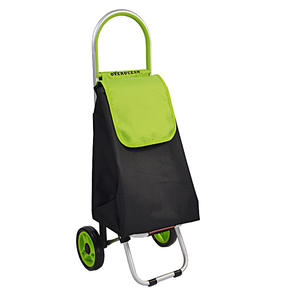 Chariot de courses pliable léger et portable Overson YY26E en résine PLA <span class=keywords><strong>avec</strong></span> sac en tissu Oxford pour le transport de marchandises et d'épicerie - Product Image 2
