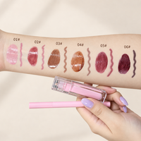 Ensemble de gloss et crayon à lèvres vegan hydratant longue tenue waterproof, marque privée