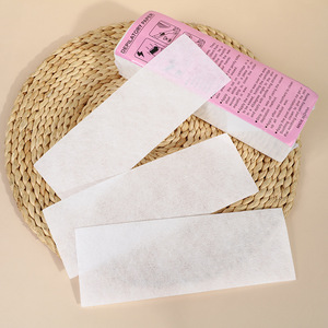 All'ingrosso fogli 100/borsa da 7*20 cm <span class=keywords><strong>strisce</strong></span> di carta per la depilazione del corpo utilizzando <span class=keywords><strong>strisce</strong></span> di cera in tessuto Non tessuto - Product Image 2