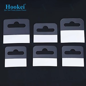 Onglets de suspension auto-adhésifs en plastique PVC pour animaux de compagnie Onglets de suspension adhésifs en carton PVC Euro Hole - Product Image 2