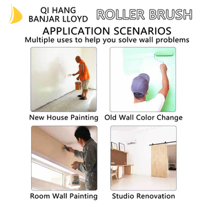 Chất lượng cao polyester sơn Con lăn bàn chải công nghiệp & DIY lớp sơn Con lăn bàn chải OEM hỗ trợ - Product Image 5