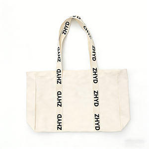 ヨガマットバッグ2025エコフレンドリー旅行カスタムピラティバッグトトート再利用可能大型キャンバスバッグカスタムプリントロゴ付き - Product Image 4