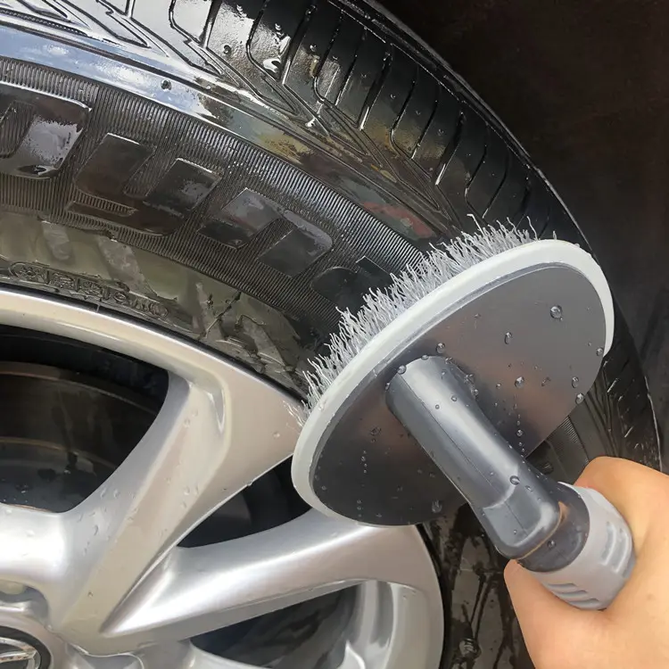فرشاة تنظيف عجلات السيارة فرشاة تنظيف إطارات السيارة فرشاة تنظيف عجلات السيارة للمركبات النارية