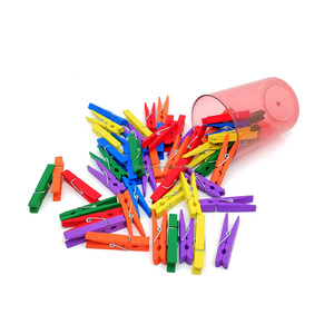Pinces à linge essentielles en bois de bouleau de 48 mm, 5000 pièces, boîte complète, idéales pour la maison et la lessive, offre spéciale et pour le bricolage artisanal - Product Image 4