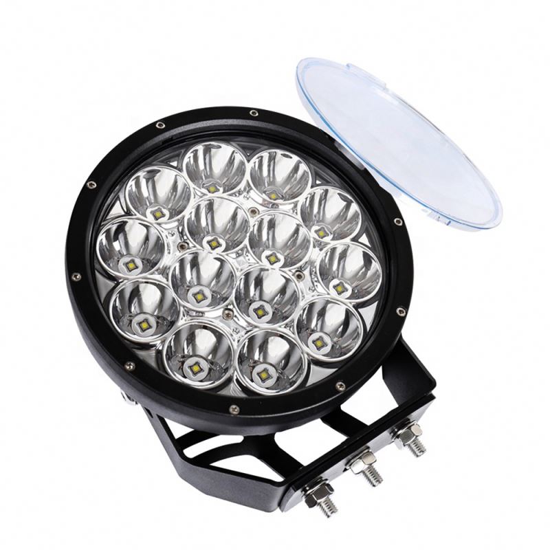 9 дюймов 140 Вт круглый светодиодный длинный свет работы дальнего света модифицированный фары автомобиля крыша длинный свет