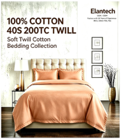 Drap de lit en coton uni, linge de lit en coton de couleur unie, ensemble de housse de couette 100% coton, linge de lit confortable en coton pour la chambre