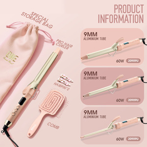 Rizador de Pelo DSP Pro con Tubo de Aluminio de 9mm, Pantalla LED y Ajustes de Calor para Todo Tipo de Cabello - Product Image 4