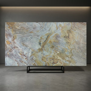 Revêtement mural extérieur en pierre mince stratifiée haute pression, aspect ardoise, disponible en formats 61x122cm et 122x244cm, blocs - Product Image 3