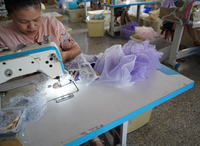 Kostum Pertunjukan Balet Anak Perempuan Karakter Tari Poliester/Rayon