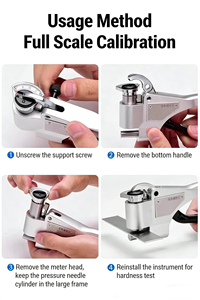 ASIA TRINITY WB92 Yumuşak Metal El Tipi Taşınabilir Sertlik Ölçer Dijital Alüminyum Webster Sertlik Ölçer - Product Image 5