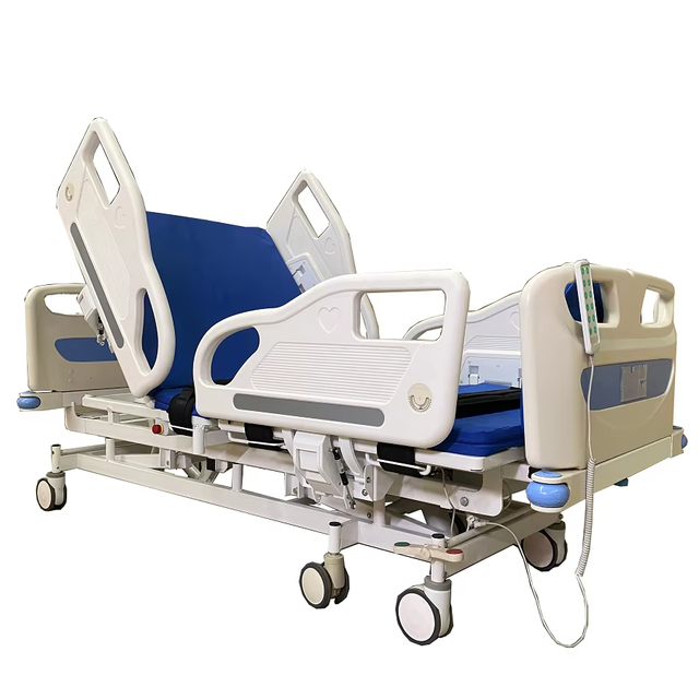 BLUESKY ROBOT Medical Equipment Steel ABS Metal Standing Bed for Nursing or Medical Purposes Plastic Material