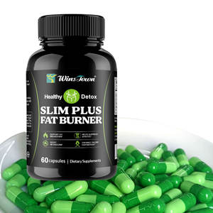Capsules brûle-graisses Wins Town Slim Plus, produit de perte de poids, brûleur rapide et puissant, pilules de désintoxication Slim Plus - Product Image 1
