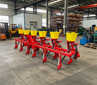 Semoir de précision à 6 rangs avec roue à cuillères pour maïs, soja, sorgho, machine de plantation pour tracteur