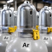 Cilindro de Gas Argón de Ultra Alta Pureza 99.999% 5N |   Gas de Grado Industrial y para Semiconductores para Soldadura TIG y Electrónica
