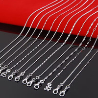 Joyería Fina: Delicado Collar de Cadena de Plata de Ley 925 Bañado en Oro, con Cadenas Surtidas (Box, Serpiente, Satélite) y Gargantilla