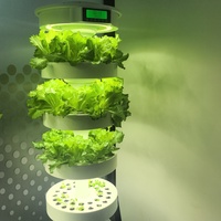 La Chine offre 24 + 34 pots de système de jardin de tour hydroponique de culture hydroponique verticale