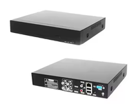 Enregistreur vidéo réseau 4K DVR Black Box Recorder Caméras IP 1080P Prise en charge de l'alimentation sur Ethernet à 8 canaux