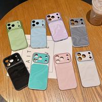 Coques de téléphone BAILI Factory à protection intégrale deux-en-un avec effet vague d'eau et grande fenêtre, transformables instantanément en IP 17 PM, pour iPhone 16 14